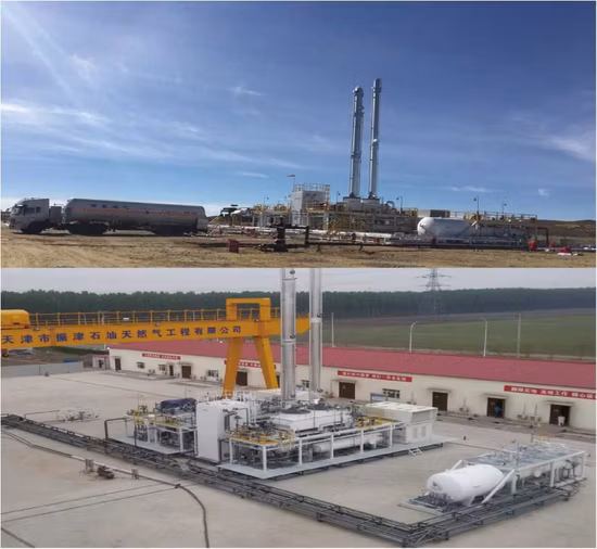 2 000 000 Нм3/сутки Модульный завод по переработке и сжижению природного газа