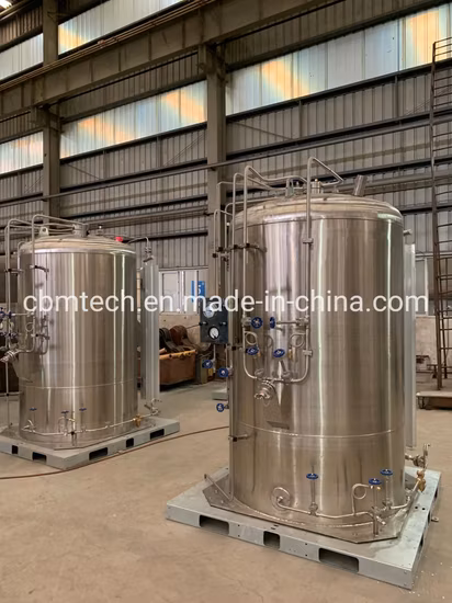 Средние цистерны Lox Lin Lar Lco2 LNG LPG Mirco Bulk Tanks по заводским ценам