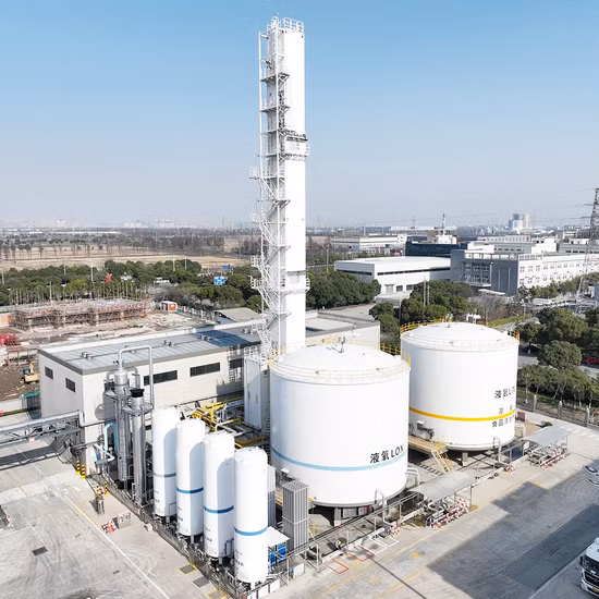 Кислородная установка разделения жидкого азота и воздуха и газов
